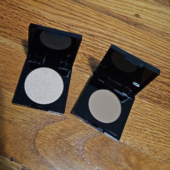 LOT Shades by Shan Highlighter Irma (Cool Gold) & Matte Bronzer Latte - Picture 1 of 8